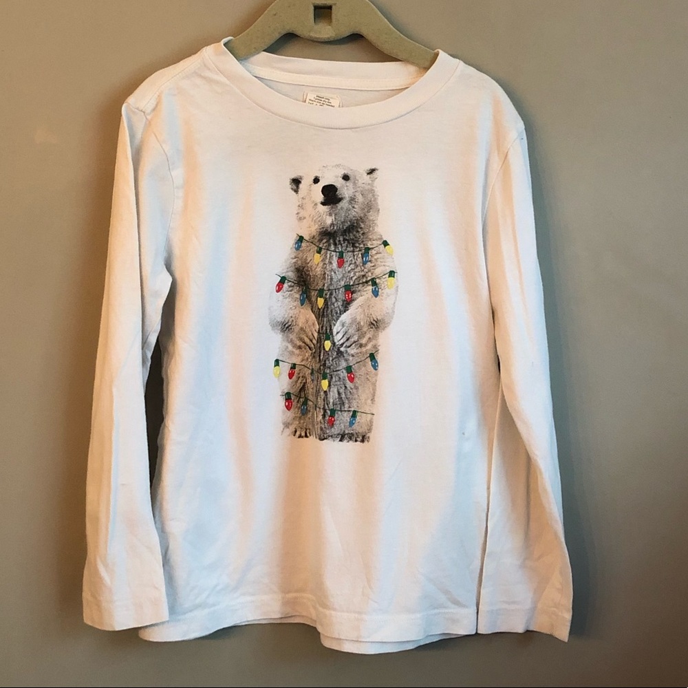 JCREW holiday graphic T-shirt